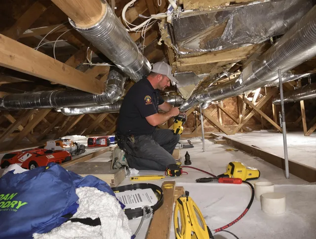 Professional air duct repair by Whitman Air Duct Cleaning in Whitman